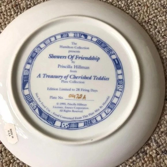 4 Pieces Decorative Plates - Picture 2 of 9